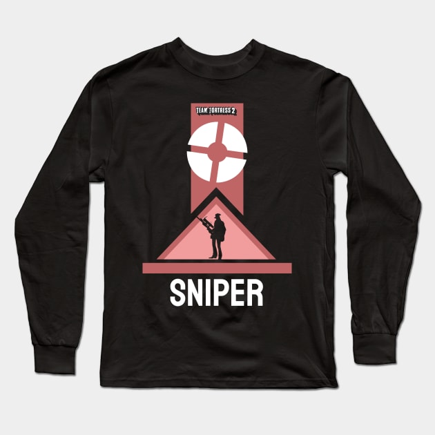 Sniper Team Fortress 2 Long Sleeve T-Shirt by mrcatguys